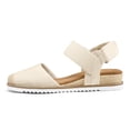 thumbnail image 3 of Sandalias mysoft para mujer, cuña baja, punta cerrada, cómodas, 3 of 6