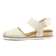 thumbnail image 3 of Sandalias mysoft para mujer, cuña baja, punta cerrada, cómodas, 3 of 6