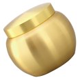 thumbnail image 4 of 1Pc Pure Copper Powder Pot Mini Tea Caddy Ointment Cans Tank-Shaped Can, 4 of 10