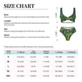 thumbnail image 6 of Daiia Cactus 1 Women's Bikini Set Two Piece Swimsuit High Waisted Bikini Adjustable Straps Bikini Perfect for Beach, Pool, and Summer Vacation-Medium, 6 of 9