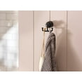 thumbnail image 3 of Moen YB2103BL Dartmoor Robe Hook, Matte Black, 3 of 4