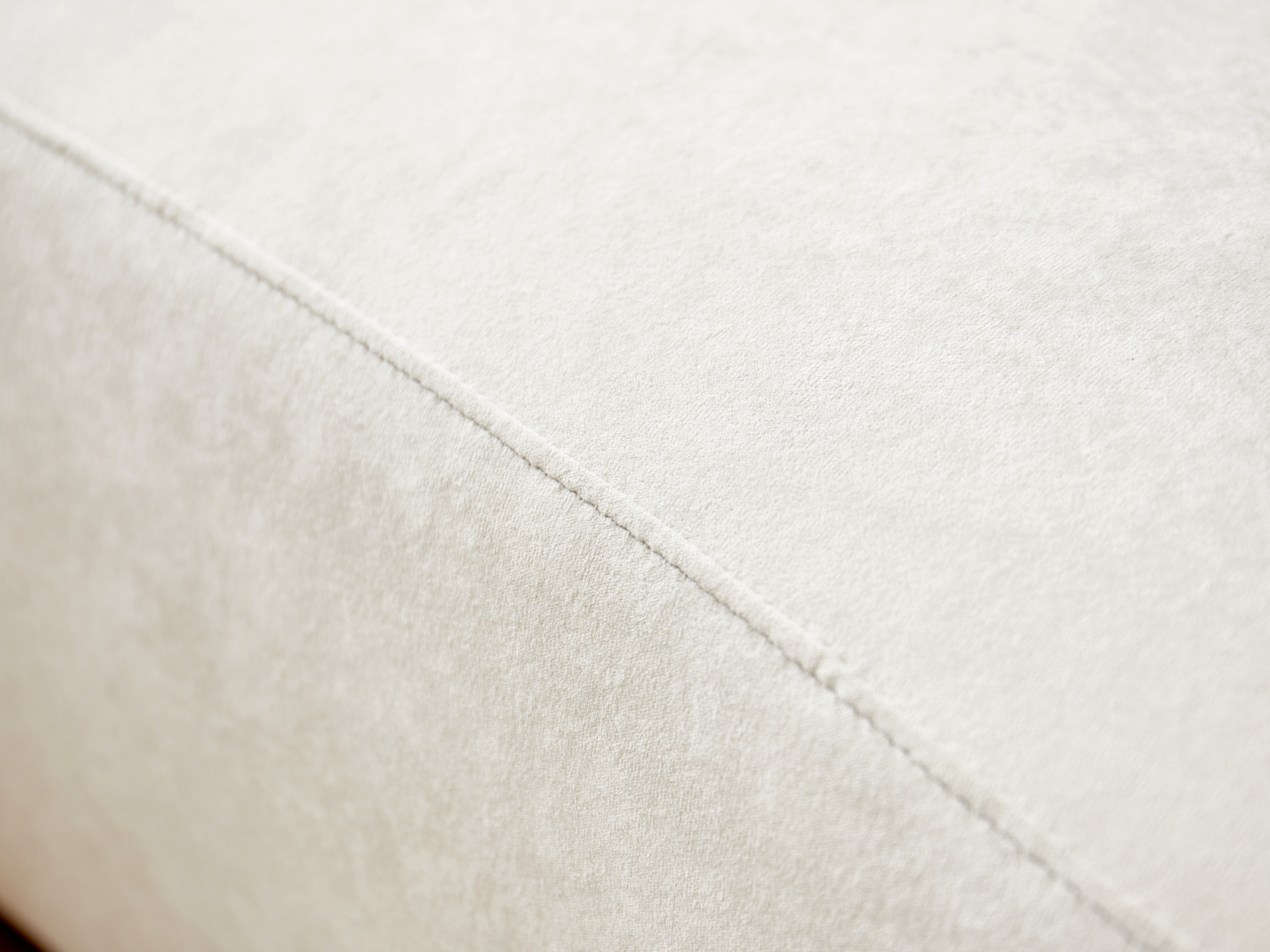 US Pride Furniture 132.3 inch Large Size Half Moon Design Curved 6-Seat Sofa with High-Density Foam Filled Ivory