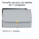 thumbnail image 3 of Bolsa Organizadora De Joyas Alhajeros Práctico para Pulsera Collares y Aretes Xtellar Gris, 3 of 4