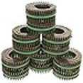 thumbnail image 3 of Muro #8 x 2 Yellow Zinc Square Drive Flathead Twin Thread Wood Screws for Speed Driver, 3 of 4