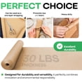 thumbnail image 6 of IDL Packaging 36" x 180 feet (2160 inches) Brown Kraft Paper Roll, 30 lbs. (Pack of 1), 6 of 7