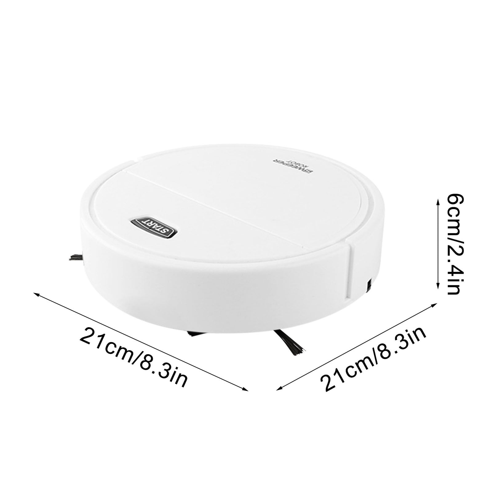 Smart Robot Vacuum Cleaner, 2 in 1 Vacuum and Mop, Wireless Rechargeable, Low Noise, Powerful Suction for Pet Hair, Household Cleaning