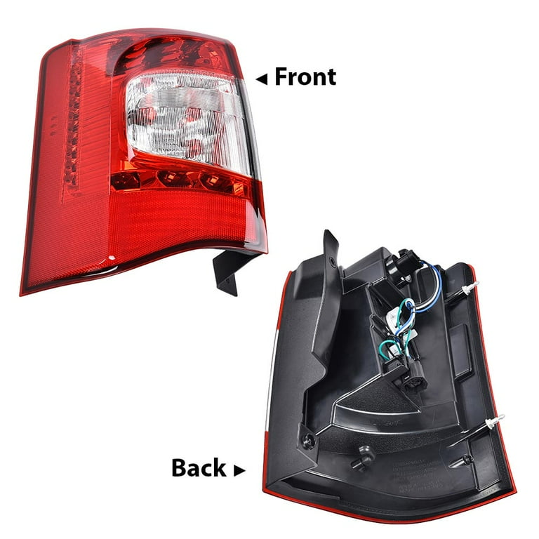 2011-2016 Chrysler Town & Country LED Tail Light Brake Lamp Driver 11-16 Left - Foto 5