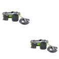 thumbnail image 3 of relayinert Bande Réfléchissante Confortable Porter Jogging Robuste et Durable Conduit Large ggray 144cm 2Set, 3 of 6