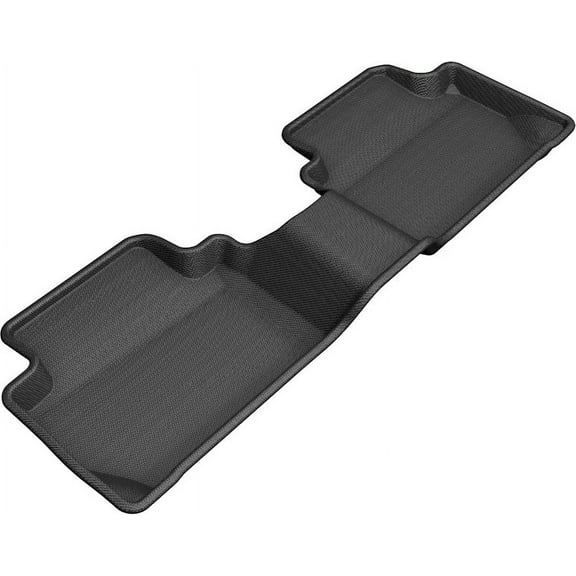 3D MAXpider Custom Fit Kagu Floor Mat (Black) for 2018-2021 Ford ECOSPORT - 2ND Row