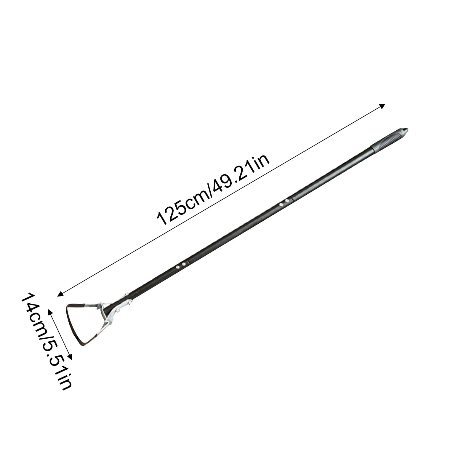 2-in-1 Garden Hoe Tool with Cultivator for Weeding Work, Sharp Push-Pull Hoe with Scraping Rake for Soil, Heavy Duty Garden Tools for Loosening Soil and Yard Care