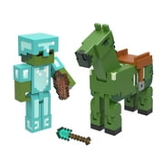 Minecraft Toys, 2-Pack of Action Figures, Gifts for Kids