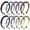 colorful, variant on Plastic Headbands for Women,Non Slip Hair Bands for women's hair,headband with teeth Suitable Spa,Yoga,Sports and Daily Use (Pack of 4)