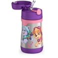 thumbnail image 4 of THERMOS - Botella de paja de acero inoxidable aislada al aspiradora de 10 onzas, Paw Patrol Girl, 4 of 6