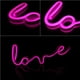 thumbnail image 5 of Luz De Modelado De Letras De Amor, Señal De Amor, Luz De Niña, Decoración De Niña Suave, Luz De Neón, Luz De Neón Led Methold HA025017-01, 5 of 7
