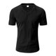thumbnail image 3 of pstuiky Mangas cortas para hombre, Blusa informal de cuello redondo y manga corta de color liso para hombre ropa de hombre m, 3 of 7
