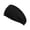 Black, variant on Under $4 Summer Solid Color Elastic Wide Bandana Headbands for Men Women Outdoor Sports Moisture Wicking Breathable Sweat Absorbing Head Wraps for Yoga Running Gym Workout, Red