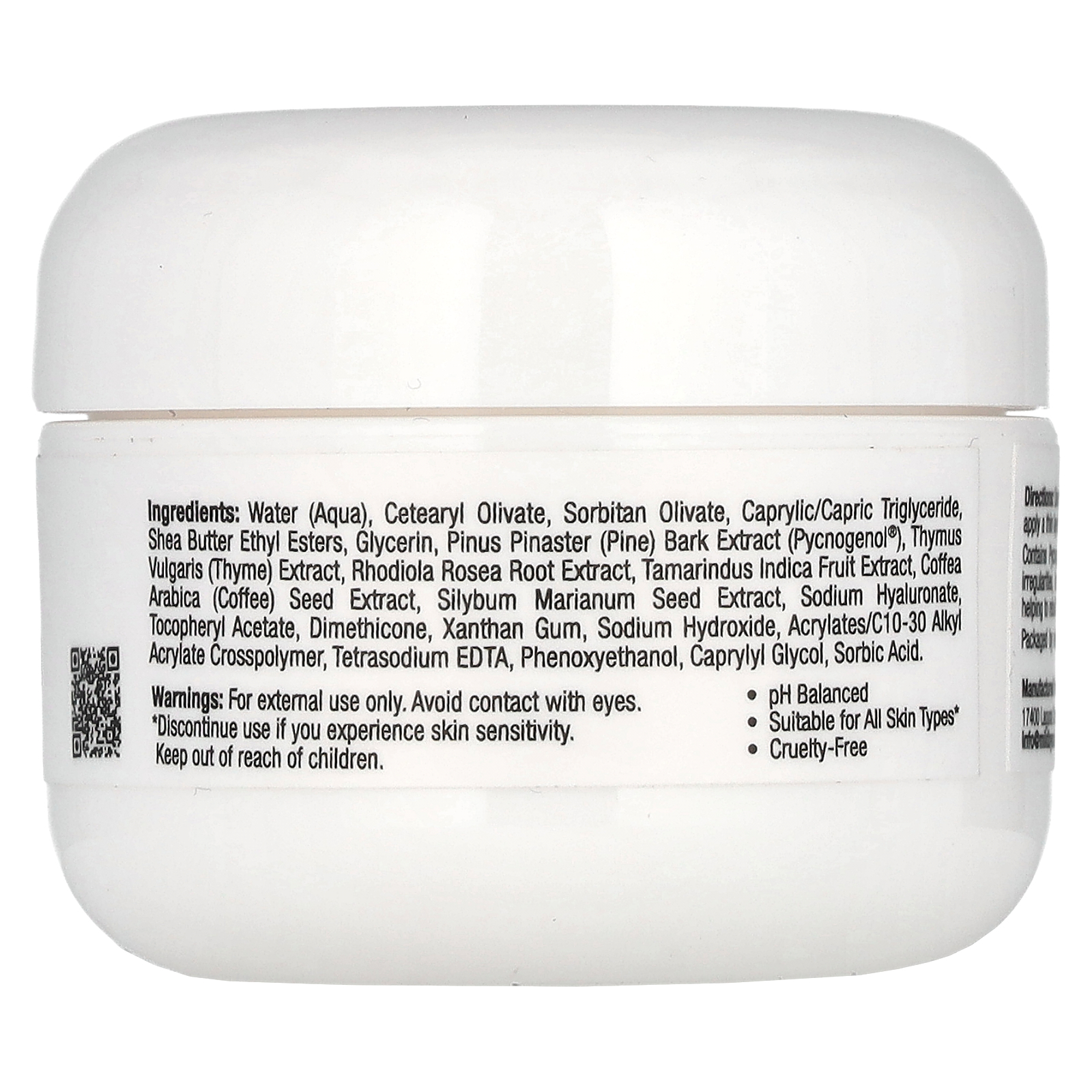 Mild By Nature Pycnogenol Serum (Cream), Soothing and Anti-Aging, 1 oz (28 g) - image 2 of 3