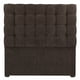thumbnail image 4 of Box Base Cama Matrimonial + Cabecera Slip Trinity Chocolate, 4 of 8