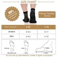 thumbnail image 2 of 5 Pairs Ankle Brace Compression Sleeves - 8-15 mmHg Open Toe Compression Socks for Women & Men , Relief for Swelling, Plantar Fasciitis, and Sprains – Step into Comfort and Stability, 2 of 7