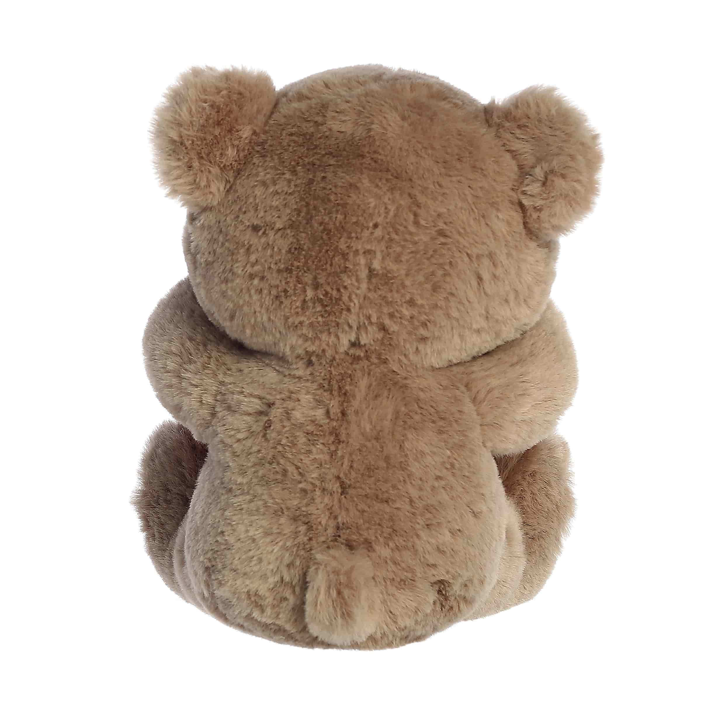 Aurora - Small Taupe Brown Heartwarming Stuffed Animal - 7" Glimmerheart Bear - Valentine