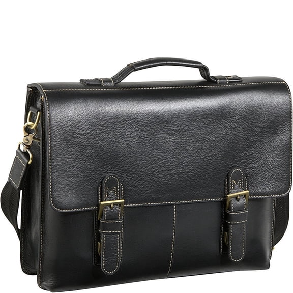 Classical Leather Organizer Briefcase