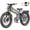 ANIIOKI A9 ProMax 60V70AH Dual Motor Gray, variant on ANIIOKI A9 ProMax 60V 80Ah Dual Motor Off-Road Electric Bike,26"x4.8" Fat Tires,Inverted Air Fork,CBS Dual Hydraulic Discs,Shimano 7-Speed