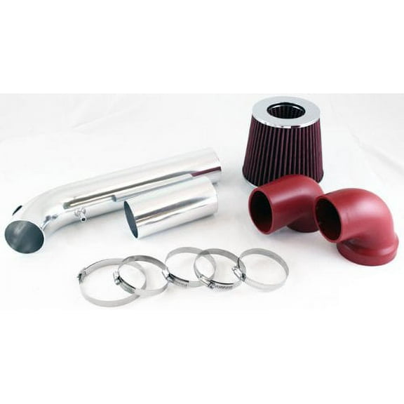 1995 1996 1997 Chevrolet Camaro 3.8L V6 Cold Air Intake System with Filter - Red