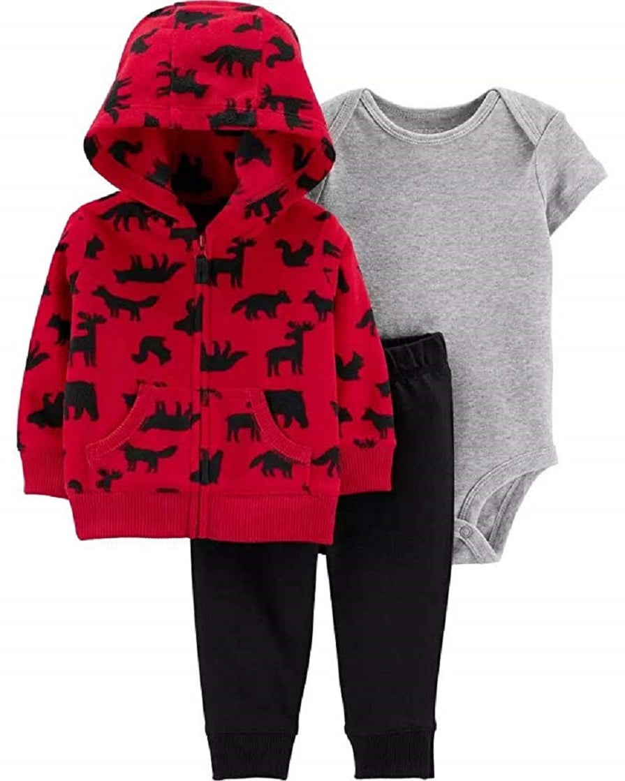 boys hooded cardigan