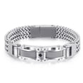 thumbnail image 1 of Pulsera de diamantes para hombre de acero inoxidable dorado creativa y de moda europea y americana, 1 of 5