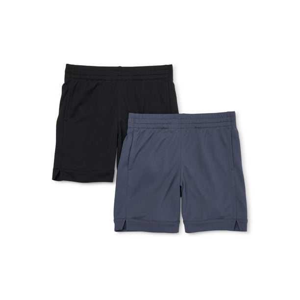 Athletic Works - Athletic Works Girls Active Mesh Soccer Shorts, 2-Pack ...