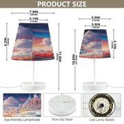 YAZAOO Table Lamp Creative Heavenly Spire Pattern Simple Pattern Night Light