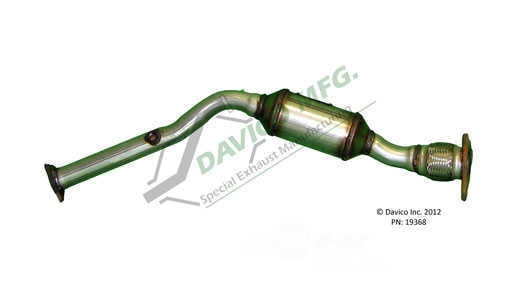 Davico Mfg 19368 Direct-Fit Catalytic Converter