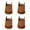 Brun, variante sur Siruishop 4 Pcs Rehausseurs de Lit Antichoc pour Meubles Salle à Manger Cuisine Canapé Hauteur 5cm