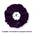 thumbnail image 4 of Scrunchies Cotton Knit Standard Size Ponytail Holder Made in USA Scrunchie King Plum, 4 of 5