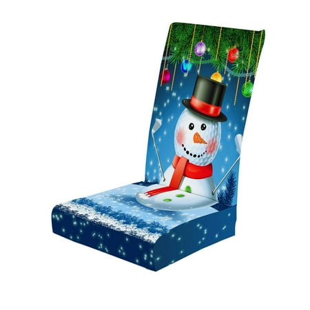 

wendunide home textiles Christmas Tablecloth/Chair Cover Digital Printing Christmas Table Decoration E
