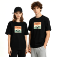 thumbnail image 2 of Panama City Florida Palm Tree Vintage Graphic Tee for Men and Women, Beach Family Gift Cotton Short Sleeves T-Shirt, 2 of 5