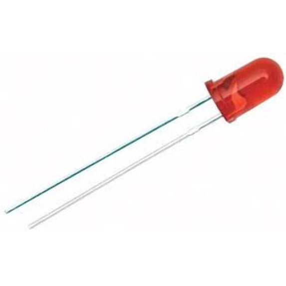 Steren 5mm LED Clear Green