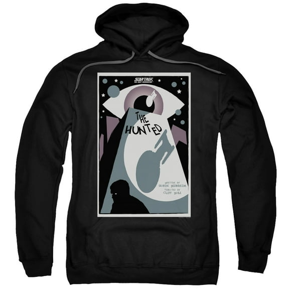 Star Trek Tng Season 3 Episode 11 Adult Pullover Hoodie Sweatshirt Black