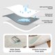 thumbnail image 3 of Manta impermeable para perro Bedsure reversible de sherpa 102 x 127 cm, 3 of 9