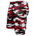 thumbnail image 2 of Nestiefly Camo Cargo Shorts for Men Twill Knee Length Elastic Waist Athletic Shorts with Pockets Summer Casual Outdoor Hiking Short Multicolor M, 2 of 4