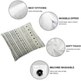 thumbnail image 4 of BANET Decorative Lumbar Throw Pillow Rectangular Pillowcase for Bed Couch Sofa White, 4 of 5