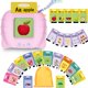 thumbnail image 1 of Winbaby Tarjetas flash parlantes Juguetes de bolsillo para hablar - 336 palabras visuales Montessori Audible Speech Buddy Aprendizaje educativo preescolar Pocketspeech Terapia del habla Juguete para n, 1 of 5