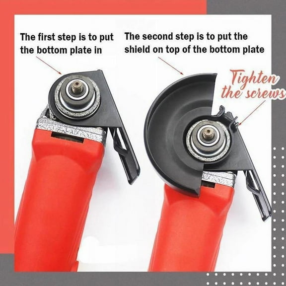 SSKFHGI Angle Grinder Base Adjustable Metal Bracket Stand Holder Balance Cover Tool