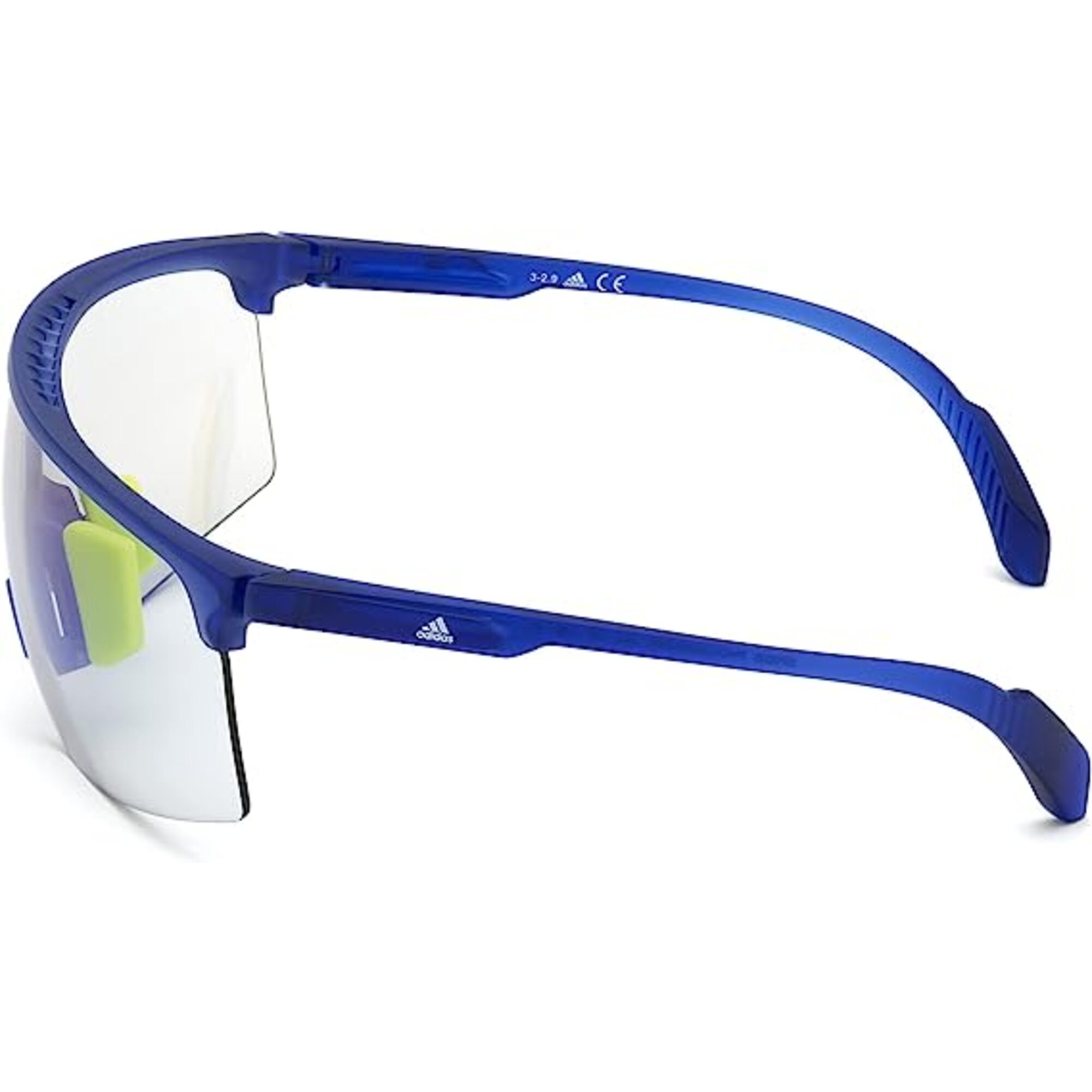 Adidas SP0005 91X Shield Sunglasses Men's Matte Blue