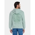 thumbnail image 2 of Coors Mountain High, Men's & Big Men's Graphic Mineral Wash Hoodie, Sizes XS-5XL, 2 of 5