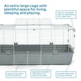 thumbnail image 3 of Prevue Pet Products Large Rectangular Small Animal Tubby with Gray Base, 3 of 8