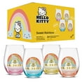 thumbnail image 4 of Hello Kitty Sweet Rainbow Stemless Drinking Glasses - 19 oz - Set of 4, 4 of 8