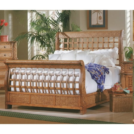 Progressive Palm Court Island Pine Bed Progressive Palm Court Island Pine Bed