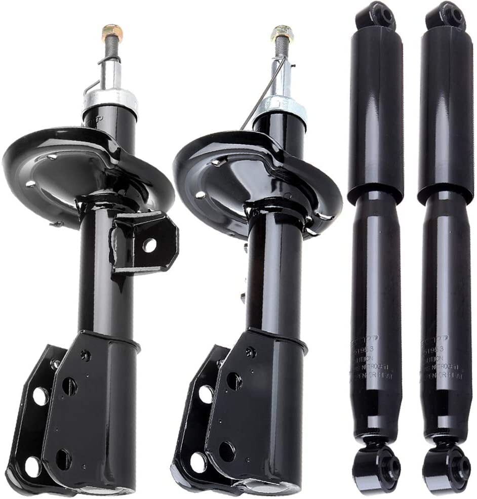 For 2007~2013 Acura MDX 2x Front LH RH Monroe Suspension Strut and Coil Spring