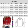 thumbnail image 4 of toraway Chandails en Molleton pour Femmes avec Capuche Imprimé Joyeux Noël Col Rond Pull Décontracté Manches Longues TG, 4 of 4